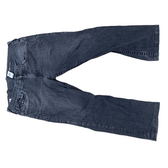 Vintage True Religion Jeans Size 34 Ricky Black - Picture 5 of 9
